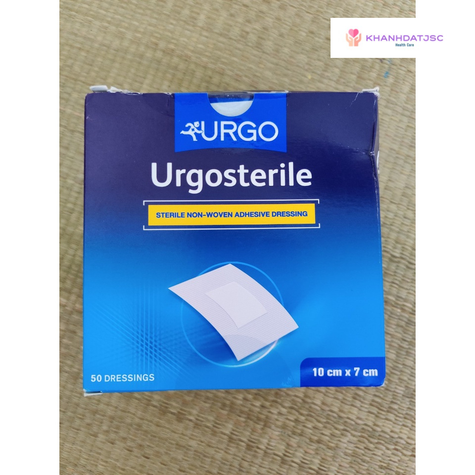 Băng dán có gạc vô trùng Urgosterile  10cm x 7cm