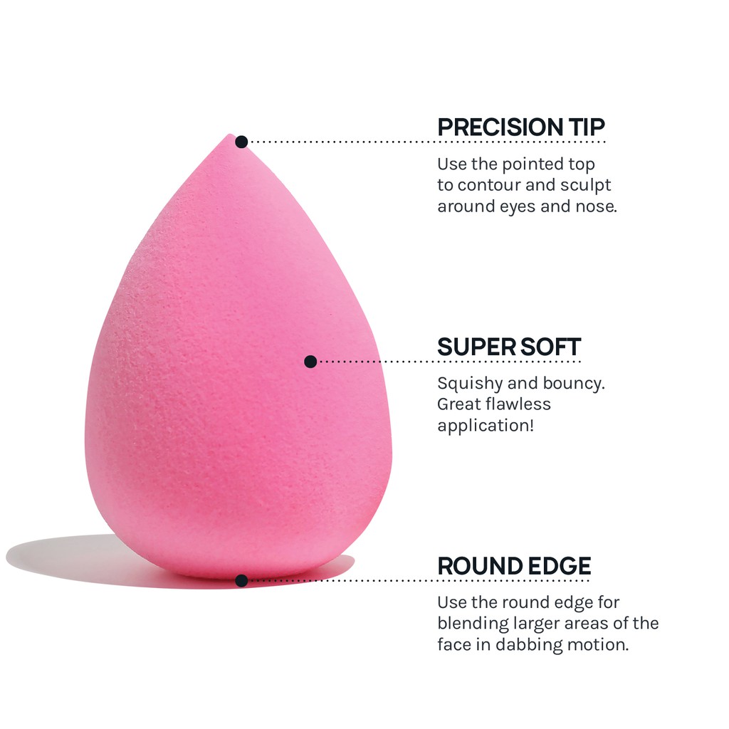 {Hàng Mỹ} Set 6 Mút  Siêu Mềm Trang Điểm, Tán Nền AOA Paw Paw Super Soft Wonder Blender Sponge Shopmissa / Missa