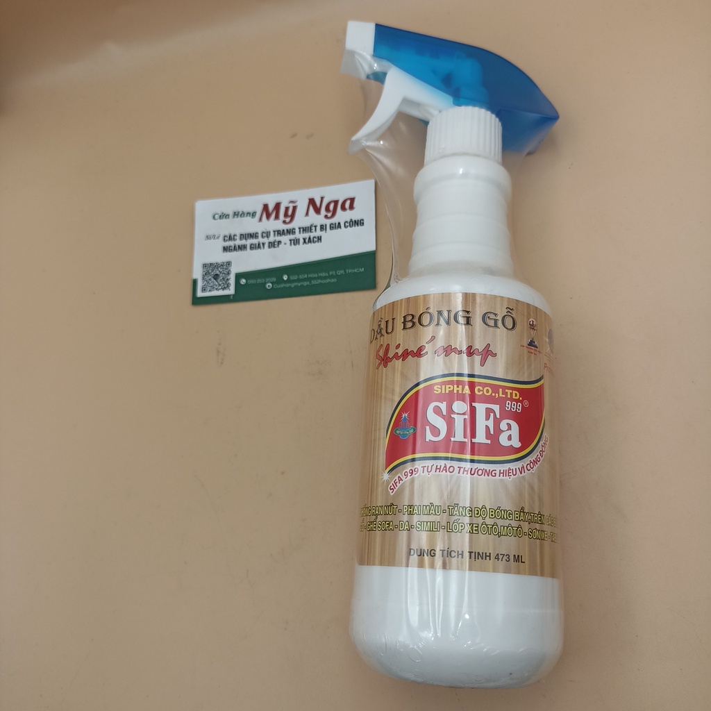 Dầu bóng da Sifa đa năng Dầu bóng gỗ Sifa  dùng cho tất cả các bền mặt da ô tô, ghế sofa , gỗ ,…