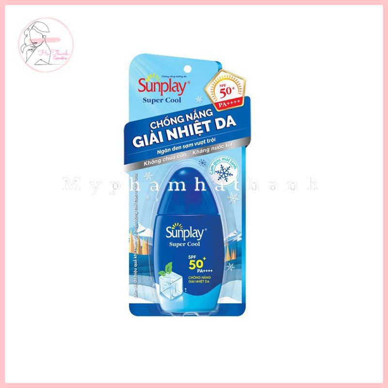 Kem Chống Nắng Giải Nhiệt Da Sunplay Super Cool SPF50 PA+++ Hàng Chính Hãng Bảo Vệ Da Tránh Tia Cực Tím - HT088