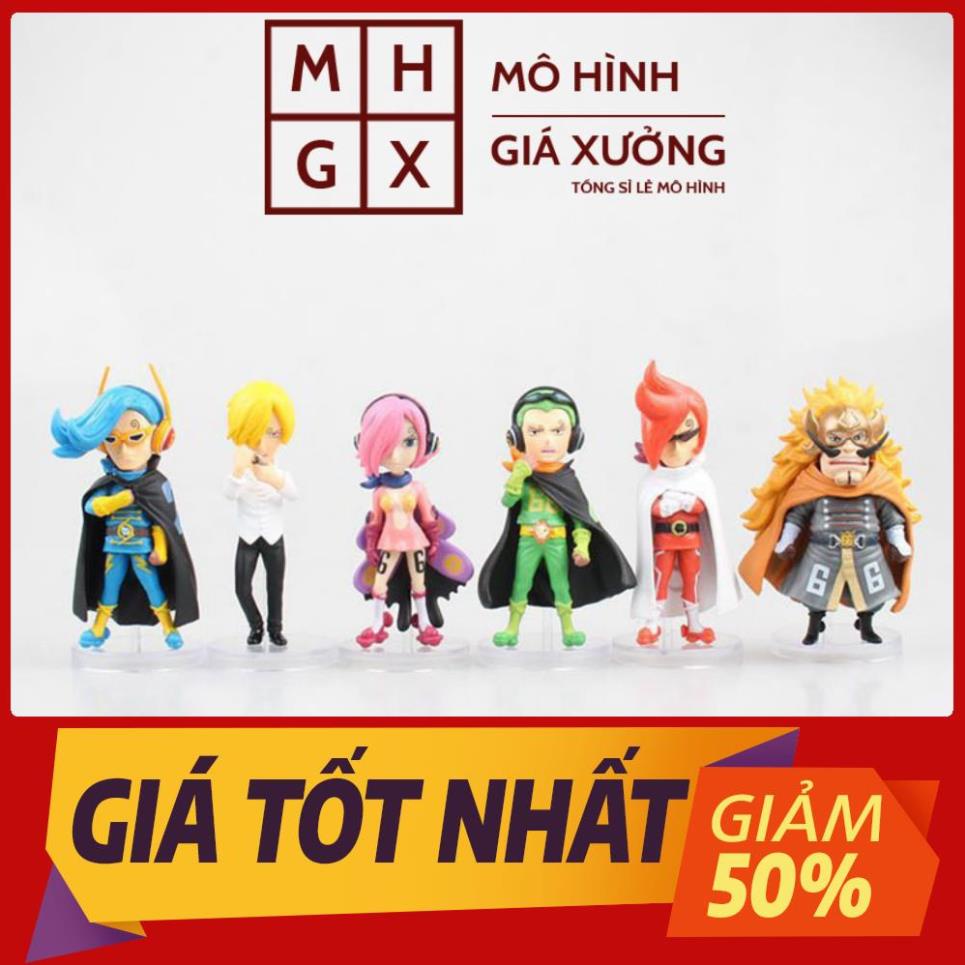 Mô hình Gia đình Vinsmoke Germa 66 Family WCF Full box . Gia Đình Sanji hắc cước - Figure One Piece
