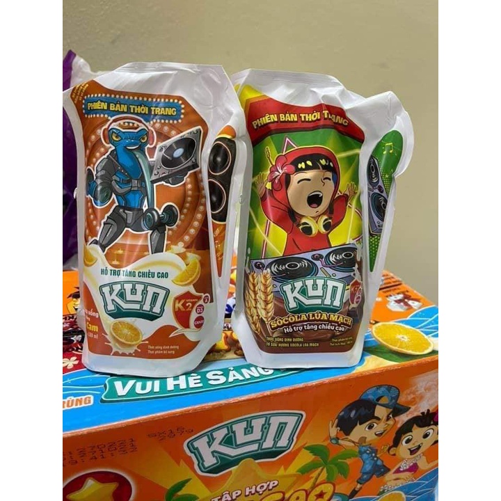 Sữa Kun túi thần kỳ 180ml giá ưu đãi