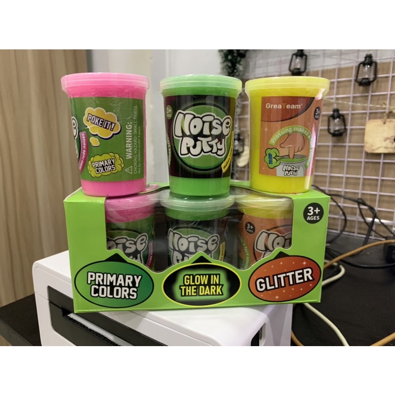 Basic Slime ( Combo 1 hộp 3 lon ) đánh rắm vui nhộn mới lạ dành cho trẻ em