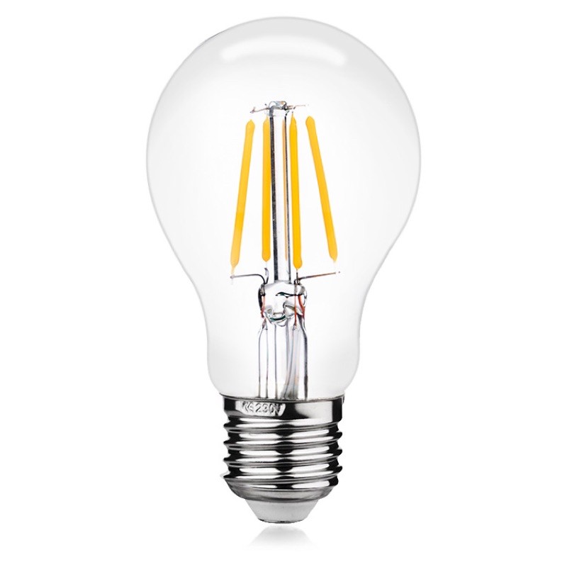 BÓNG ĐÈN LED 6W ĐUI E27 (Ánh sáng vàng 2800K) [ BẢO HÀNH 6 THÁNG]
