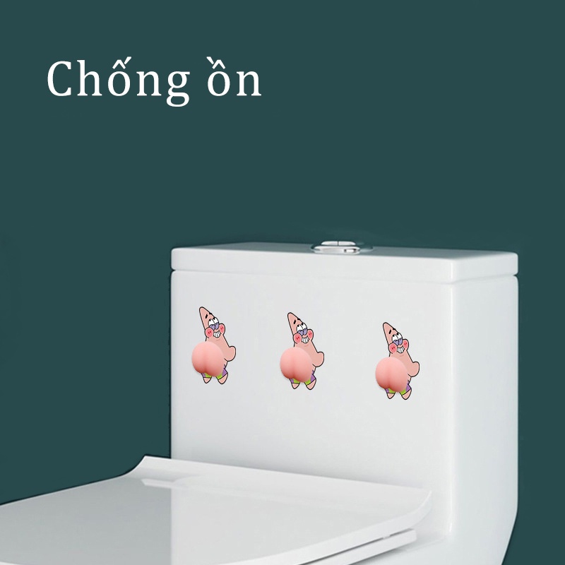 Miếng Dán Trang Trí Xe Hơi Hình Hoạt Hình 3D Dễ Thương