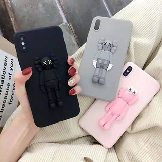 Ốp Điện Thoại Silicon Hình Kaws 3D Cho iPhone 11 15promax 15pro 15 14promax 14pro 14 13promax 13pro XsMax Xr Xs 7Plus / 8plus 6 / 7 / 8 Plus