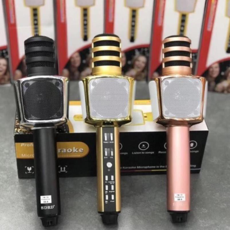 Hàng tốt.Mic hát Karaoke Bluetooth SD 17, Âm Thanh Chuẩn,Hát Cực Hay .