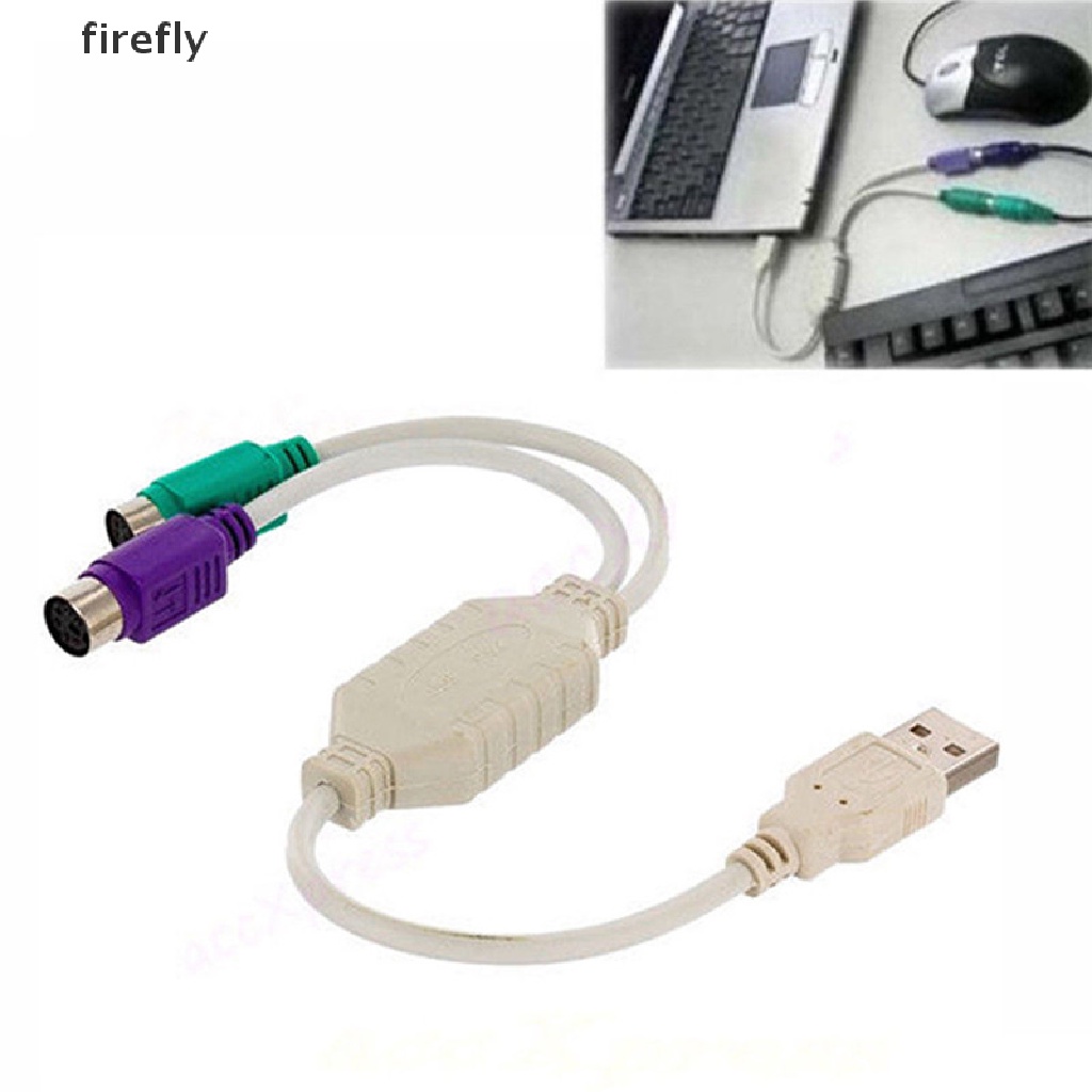 Cáp Chuyển Đổi Usb Sang PS2 Cho Bàn Phím Và Máy Tính