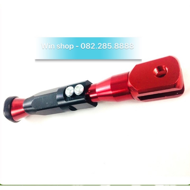 Chân chống nhôm nguyên khối CNC, phù hợp nhiều loại xe