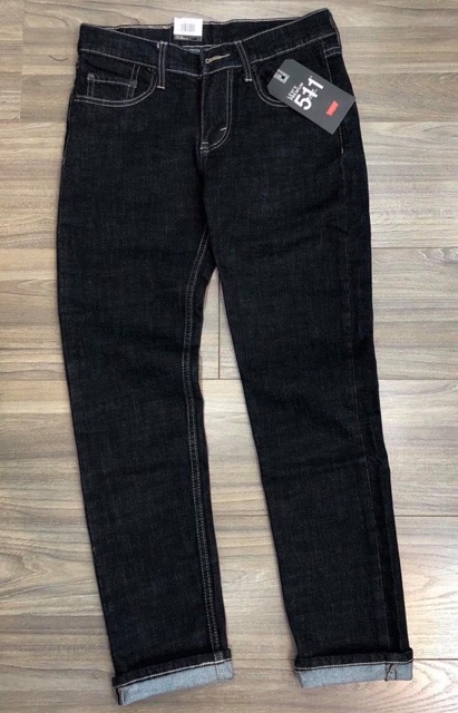 Quần bò nam xuất dư LE511 thời trang Quần jean dài nam slimfit zin co dãn đẹp Ống đứng cao cấp HAIAN JEAN | BigBuy360 - bigbuy360.vn