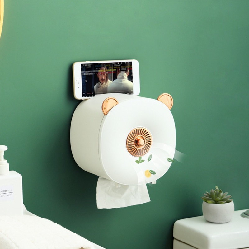 Giá Đỡ Khăn Giấy Chống Rơi Thiết Kế Đơn Giản Thời Trang Siêu Bền