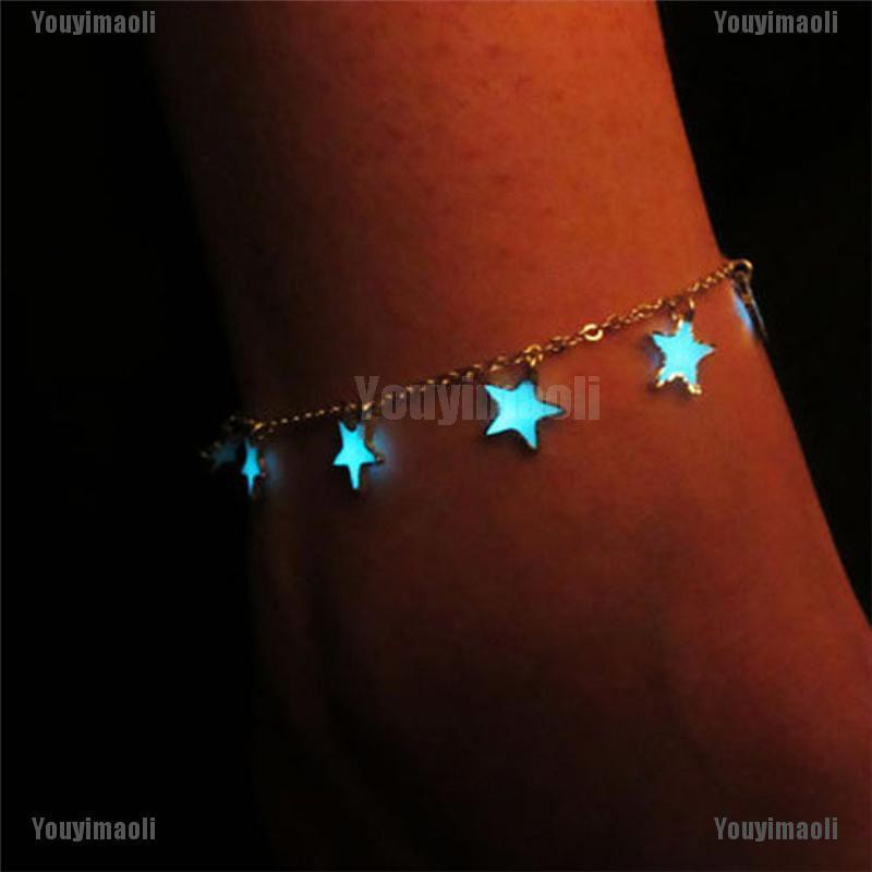 Vòng lắc chân dạ quang xinh xắn dành cho nữ | BigBuy360 - bigbuy360.vn