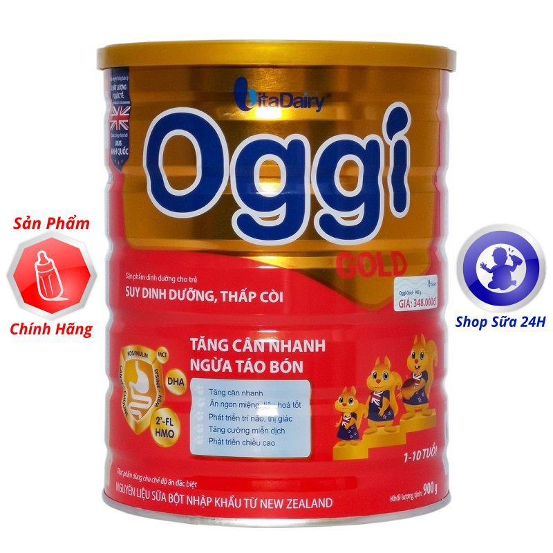[DATE 2024] Sữa Bột Oggi Gold Lon 900g