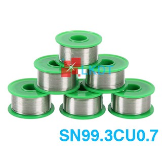 LKDT Thiếc hàn không chì Sn99.3Cu0.7 0.8mm 50g