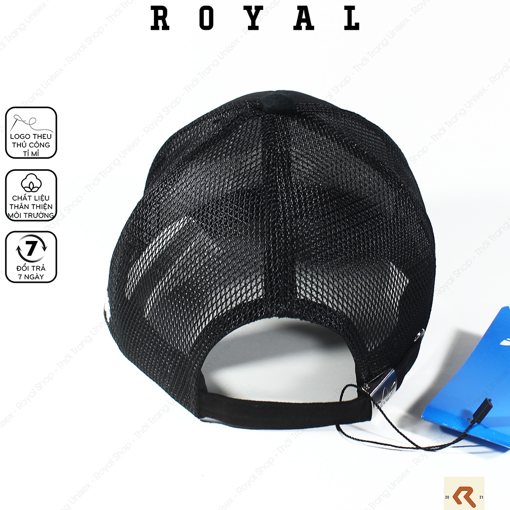 Mũ Lưỡi Trai Lưới  Add Nón Lưỡi Trai Lưới Nam Nữ Vải Kaki adidas Nón Kết - Royal Caps
