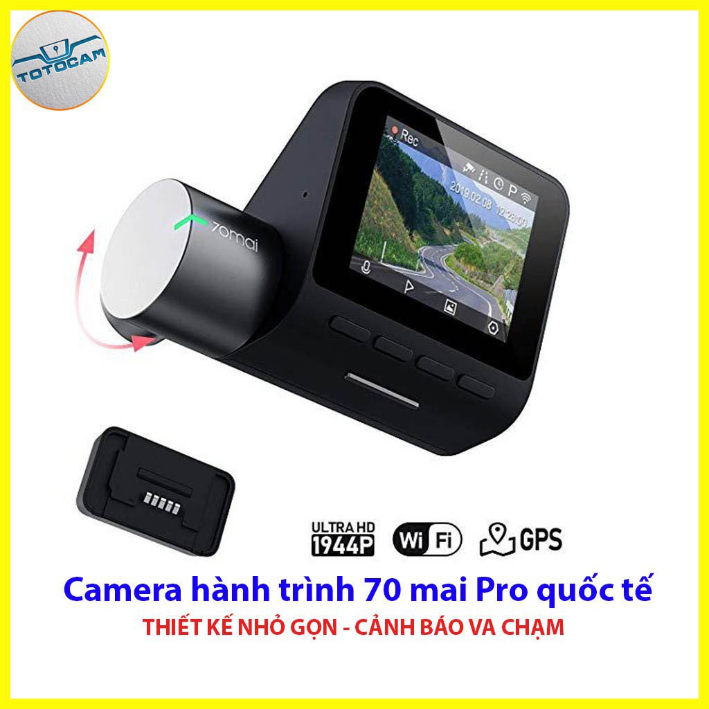Camera hành trình ô tô 70 mai Dash cam Pro Plus  - Camera  kết nối Wifi