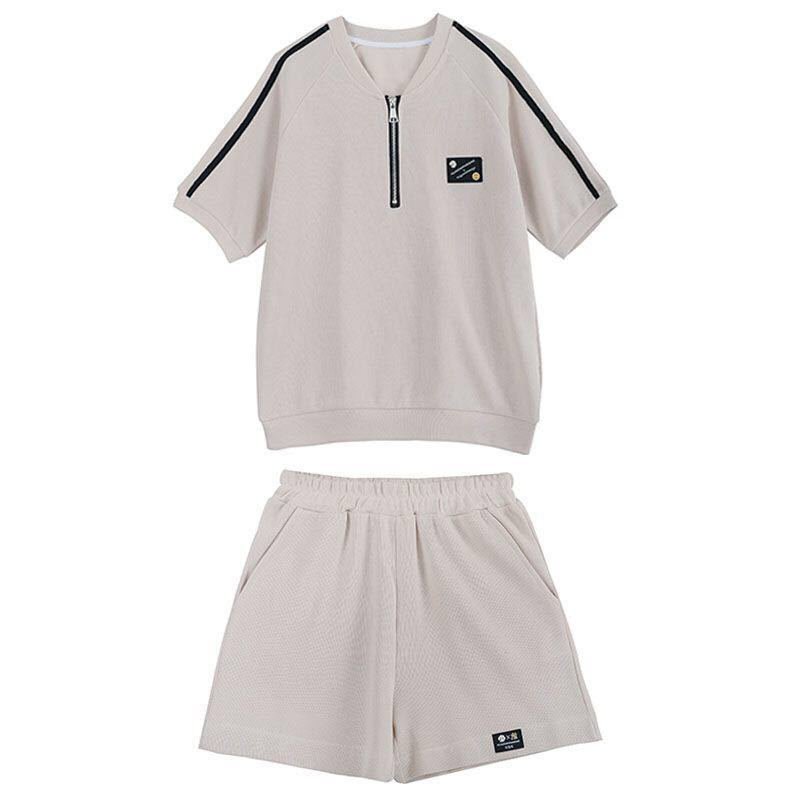 Bộ Đồ Thể Thao Hai Món Dáng Rộng Chống Lão Hóa Phong Cách Phương Tây Thời Trang Mùa Hè Cho Nữ 2021 | BigBuy360 - bigbuy360.vn