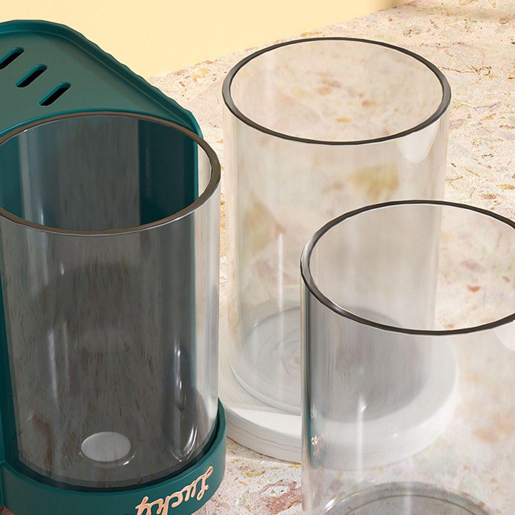 JARRED Giá Đỡ Bàn Chải Đánh Răng Hít Tường Siêu Bền Tiết Kiệm Không Gian Thời Trang