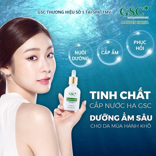 Tinh chất dưỡng ẩm GSC+ Hyaluronic Serum 50ml -  Giúp cho da của bạn luôn mịn màng, rạng ngời và căng bóng