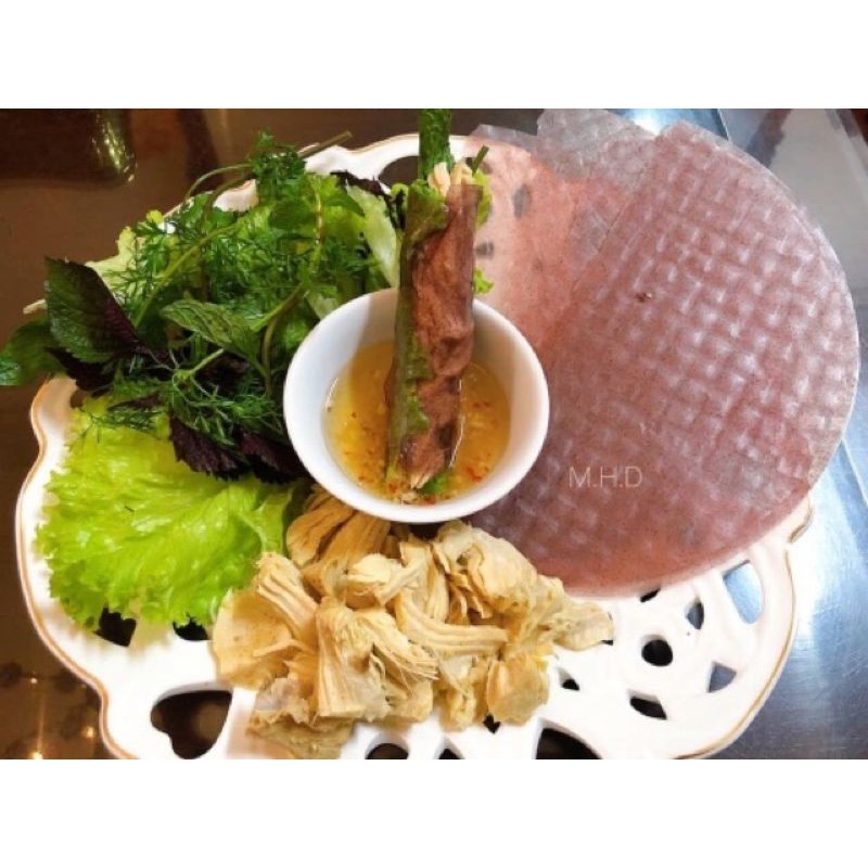 Bánh tráng gạo lứt huyết rồng ăn kiêng Eatclean gói 300g
