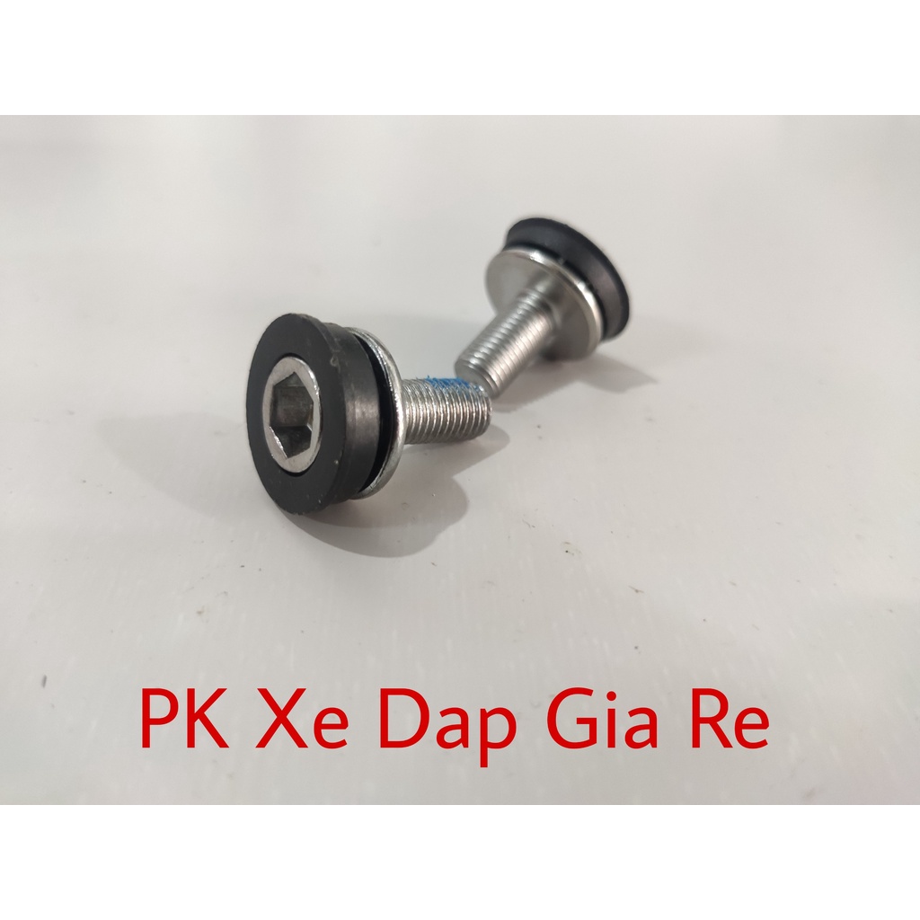 Ốc xiết đùi đĩa xe đạp, Ốc trục giữa cốt vuông xe đạp - 2 chiếc