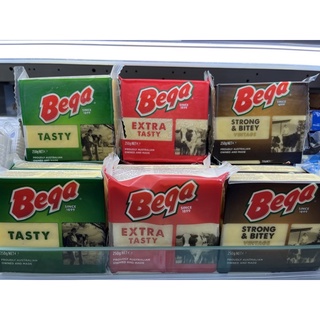 PHÔ MAI CỤC BEGA TASTY/EXTRA TASTY/VINTAGE CHEDDAR 250G