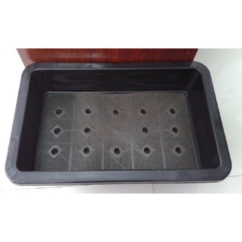 5 chậu trồng rau có lót đáy