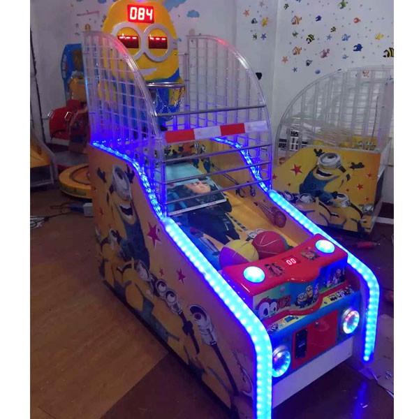 Máy chơi ném bóng rổ khu vui chơi BBT Global 6011