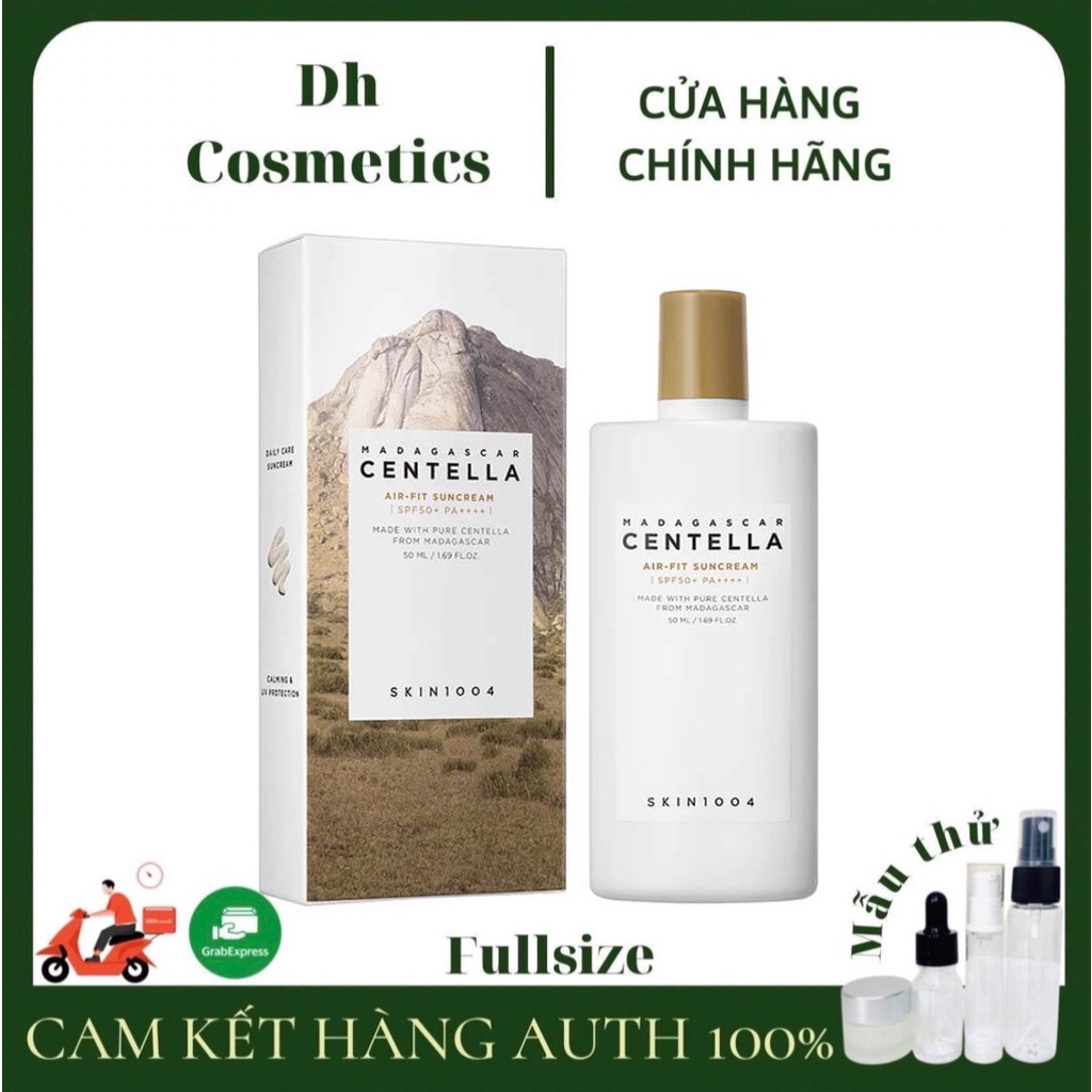 Kem chống nắng rau má Skin1004 Madagascar Centella Air Fit Suncream 50ml - DHcosmetic