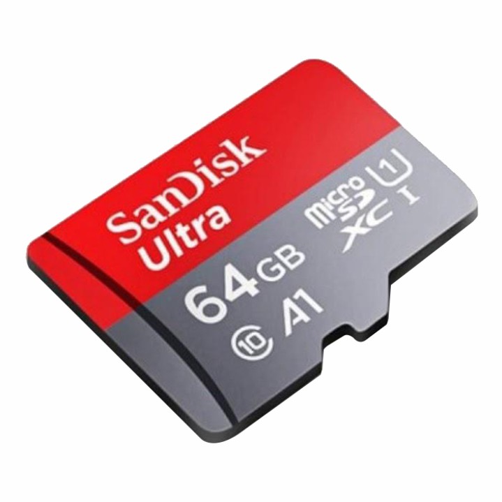 Thẻ nhớ SanDisk 64GB – SanDisk Ultra MicroSD – CHÍNH HÃNG – Bảo hành 5 năm – Kèm Adapter