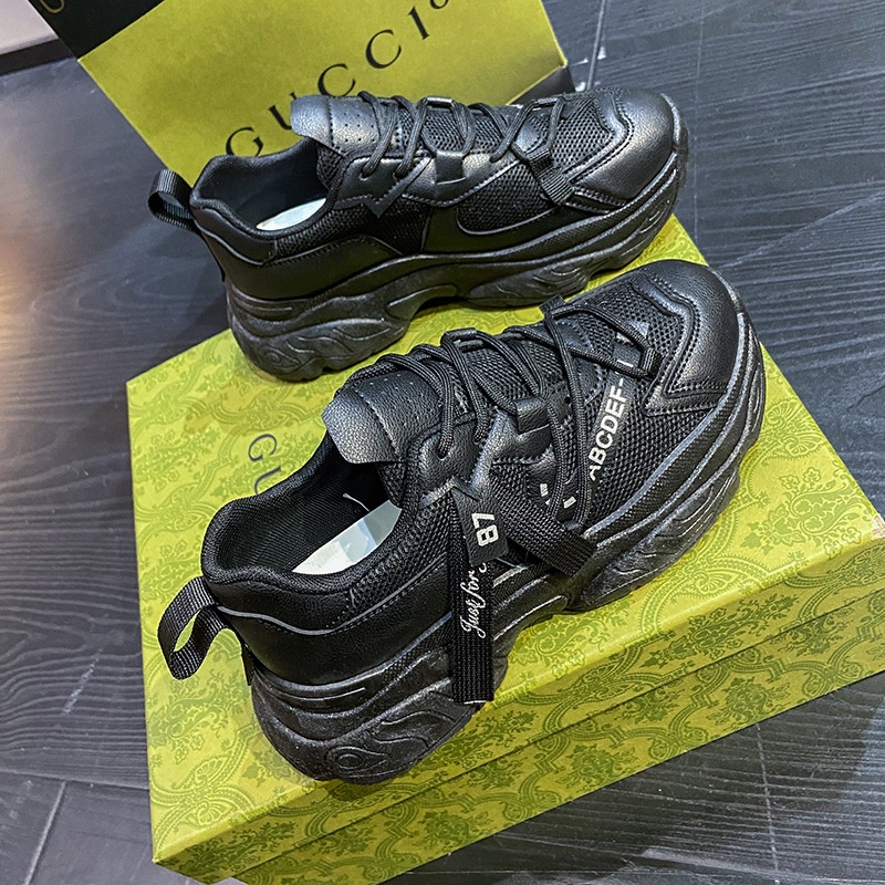 Giày Thể Thao Màu Đen Thời Trang Cho Nữ