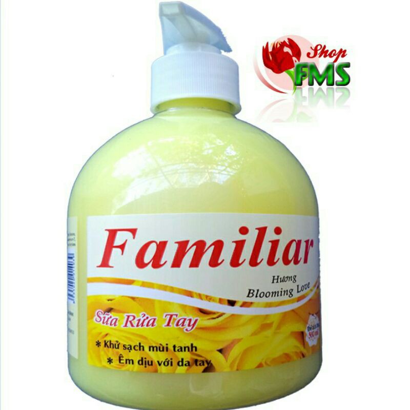 Nước Rửa Tay Kháng Khuẩn, Khử Sạch Mùi Tanh Êm Dịu Da Tay 500ml