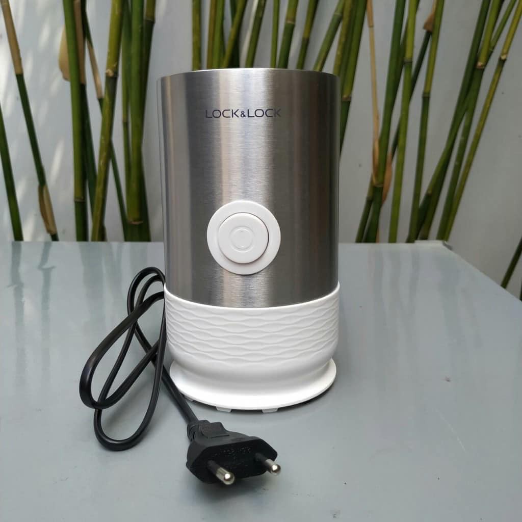 [thanh lí hàng trưng bày] Xay sinh tố MINI LOCK&amp;LOCK-EJM241-0.6L, 1 máy kèm 2 bình nhựa detox