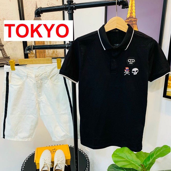 ÁO THUN NAM POLO COTON CAO CẤP THÊU LOGO VIỀN CỔ VS8 TOKYOSHOP | WebRaoVat - webraovat.net.vn