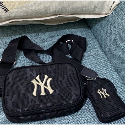 Túi đeo chéo nam nữ unisex MLB họa tiết thêu đẹp chuẩn hãng xuongmaytm