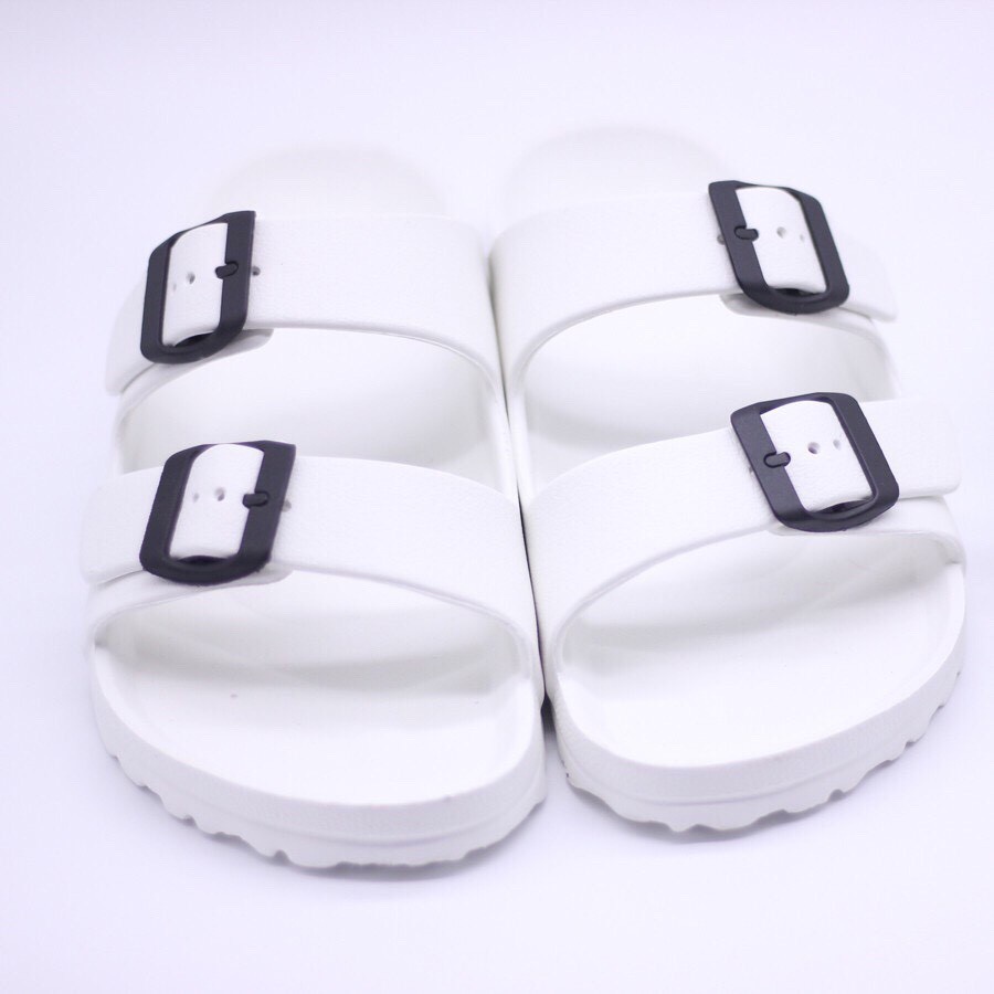 [Xả kho] Dép Duwa 2 quai nhựa nam nữ dép quai ngang 2 khóa hai quai - giày dép sandal unisex xuất khẩu