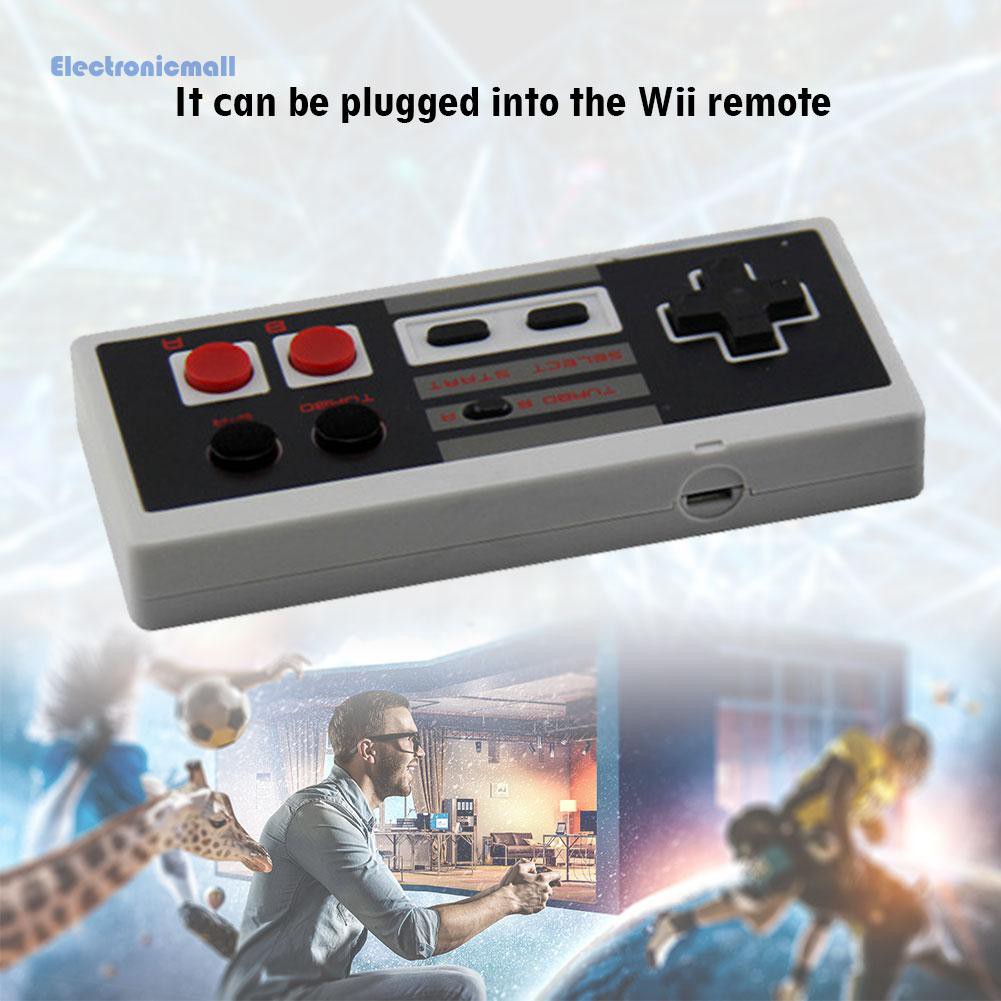 ElectronicMall01 2.4GHz Game Console Wireless Controller Joystick Gamepad for Nintend Entertainment System NES Mini