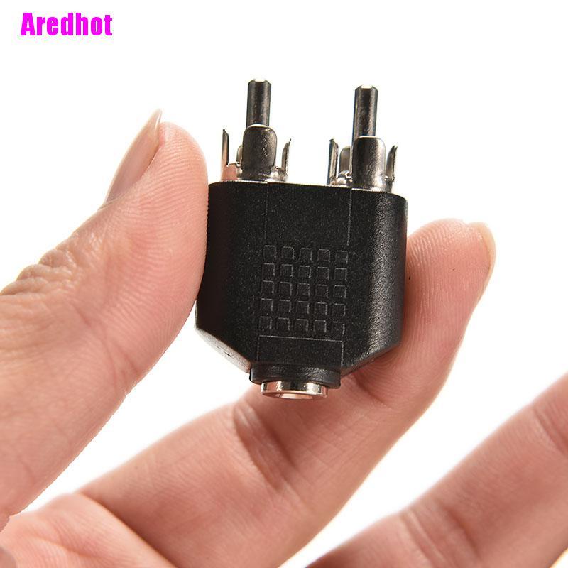 Đầu Chuyển Đổi Âm Thanh Từ 3.5mm Sang 2 Cổng RCA