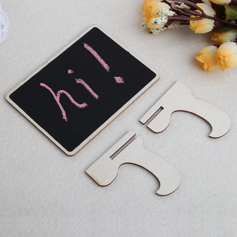 Bộ 12 bảng đen mini kèm giá đỡ dùng để trang trí bàn tiệc cưới