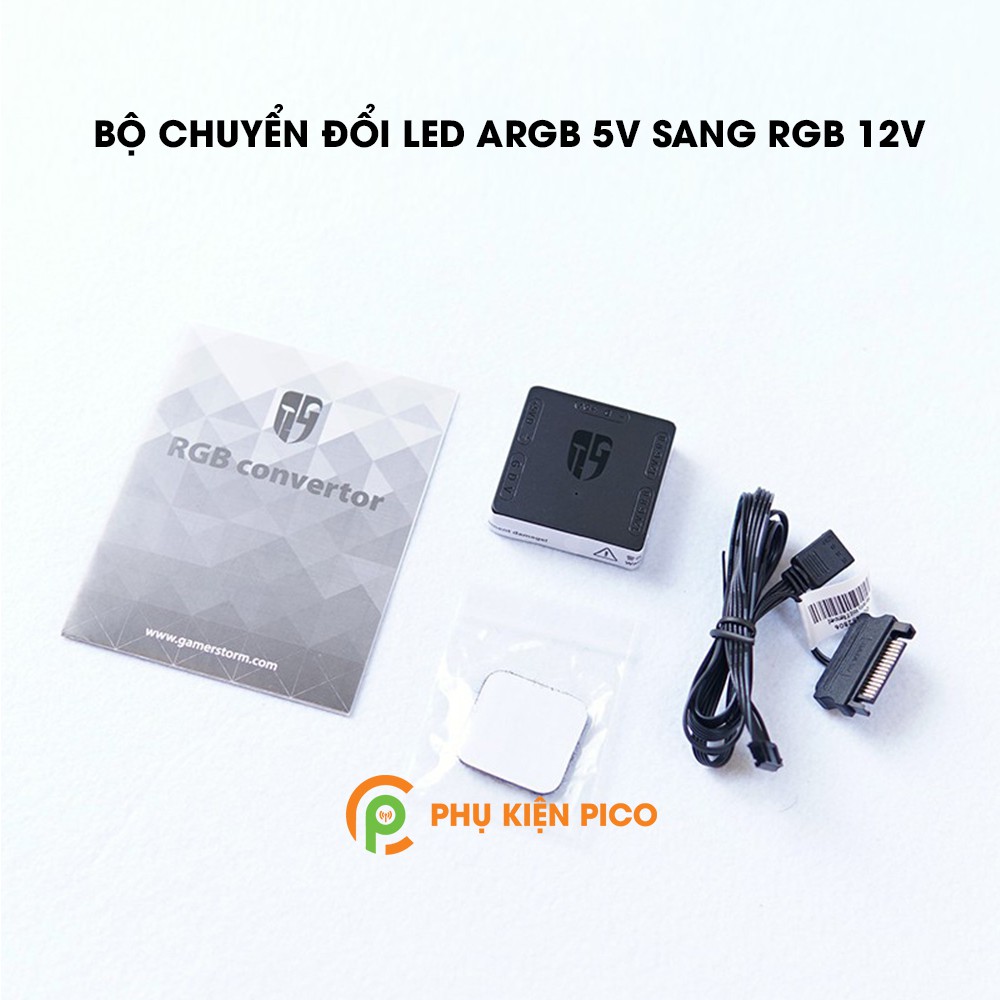 Bộ chuyển đổi LED 5V sang 12V RGB Convertor Deepcool Gamer Storm 5V RGB  to 12V ARGB chính hãng