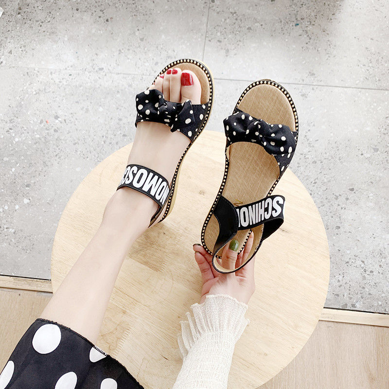 Giày xăng đan quai ngang xinh xắn dành cho phái nữ