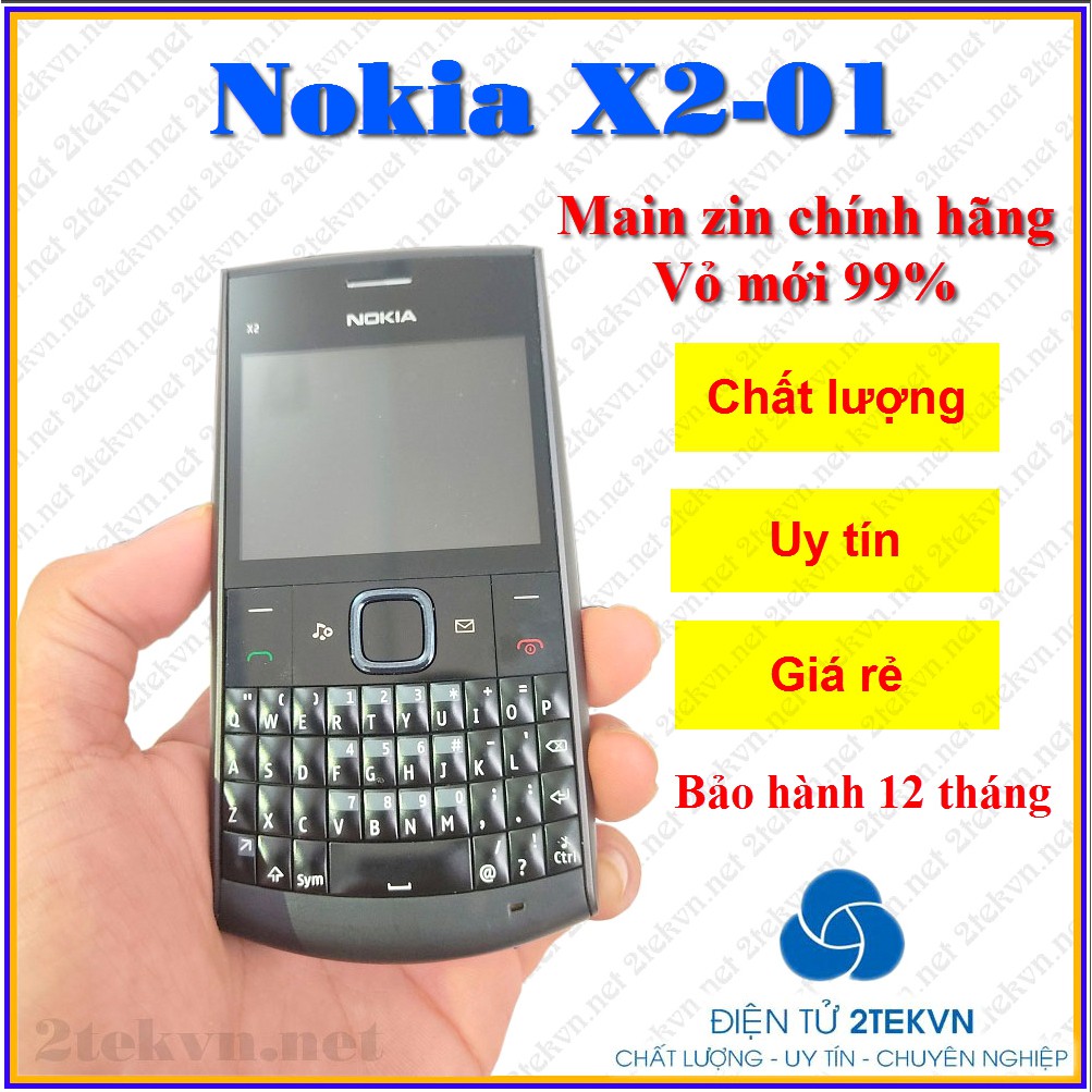 Điện thoại cổ chính hãng Nokia X2-01 giá rẻ