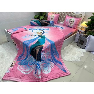 Drap thun lạnh 5D cao cấp mẫu bé( 2 màu)