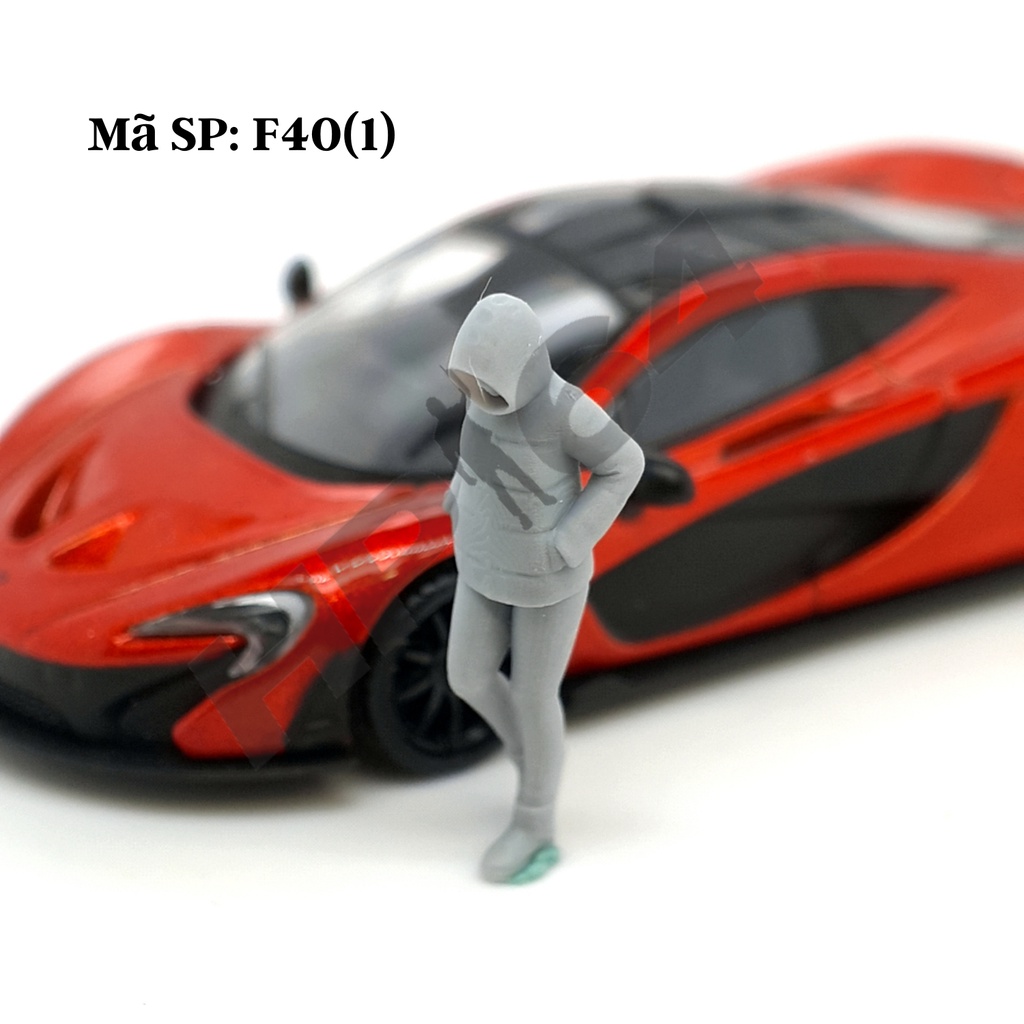 Mô hình nhân vật thô chưa sơn tỉ lệ 1/64 Female Casual