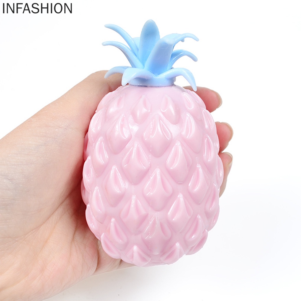 Đồ Chơi Bóp Tay Đàn Hồi Giảm Căng Thẳng Hình Quả Dứa