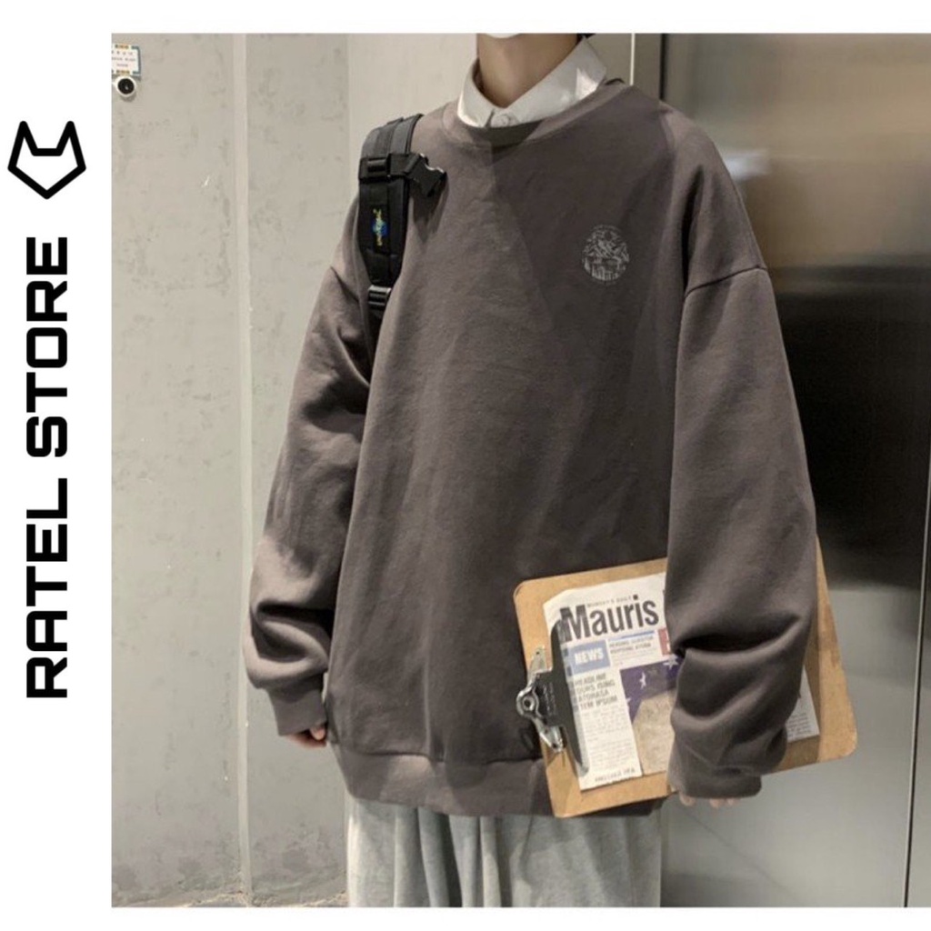 Áo Sweater Nỉ Bông ABDH Express Since 2015 Ulzzang Unisex Form Rộng