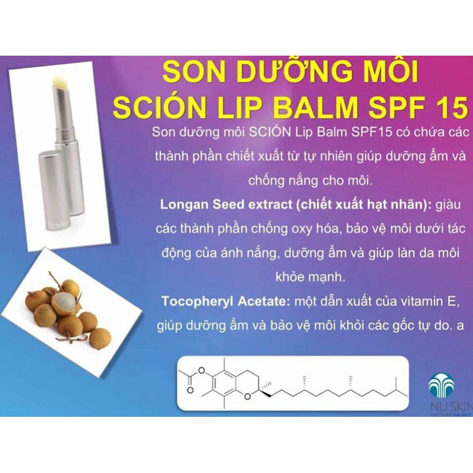 SON DƯỠNG MÔI CHỐNG NẮNG SCION LIP BALM SPF 15