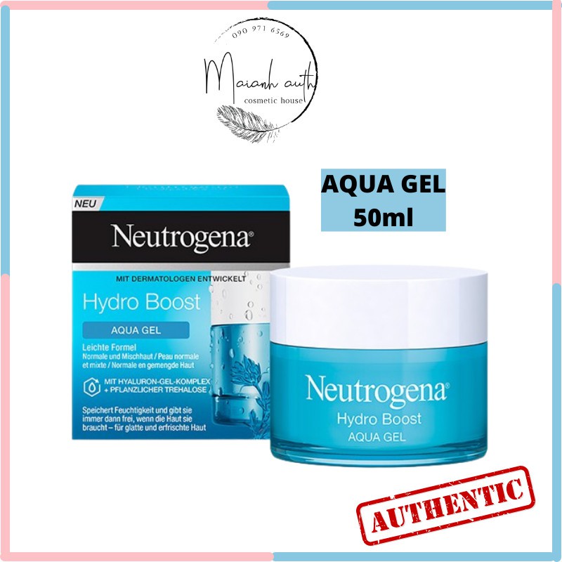 Gel Neutrogena Hydro Boost Water 15g/ 50g - dưỡng ẩm, cấp nước Aqua gel Neutrogena