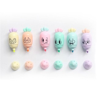 Yunv set 2 bút dạ quang hình dễ thương