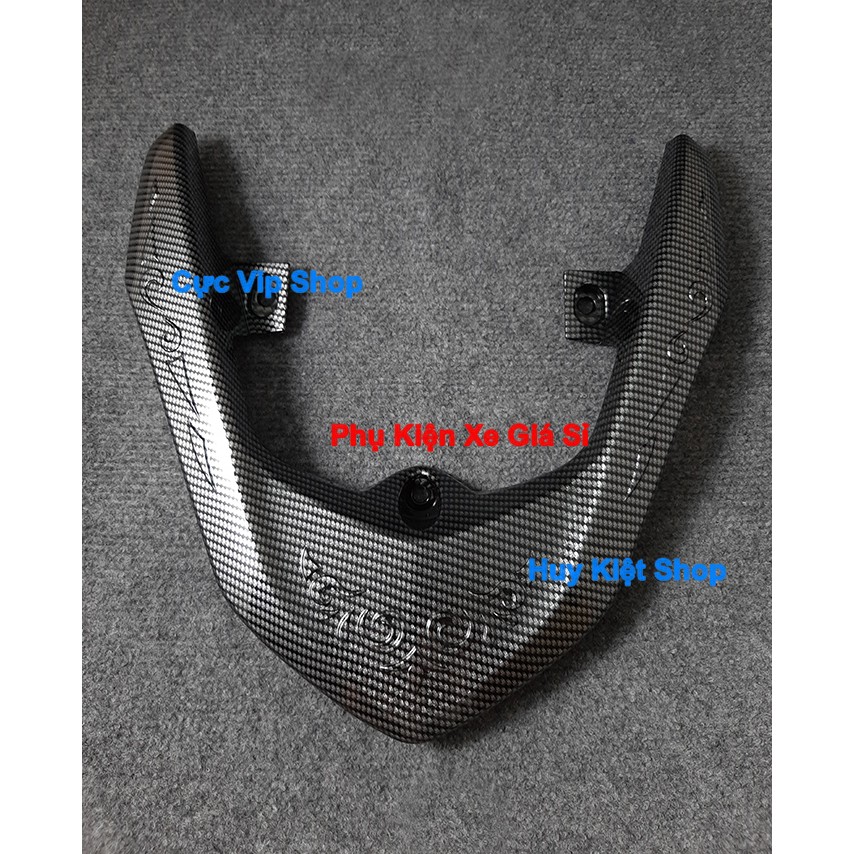 Dành Cho Xe Vision 2014 - 2019 - Ốp Chụp Cảng Sau Carbon